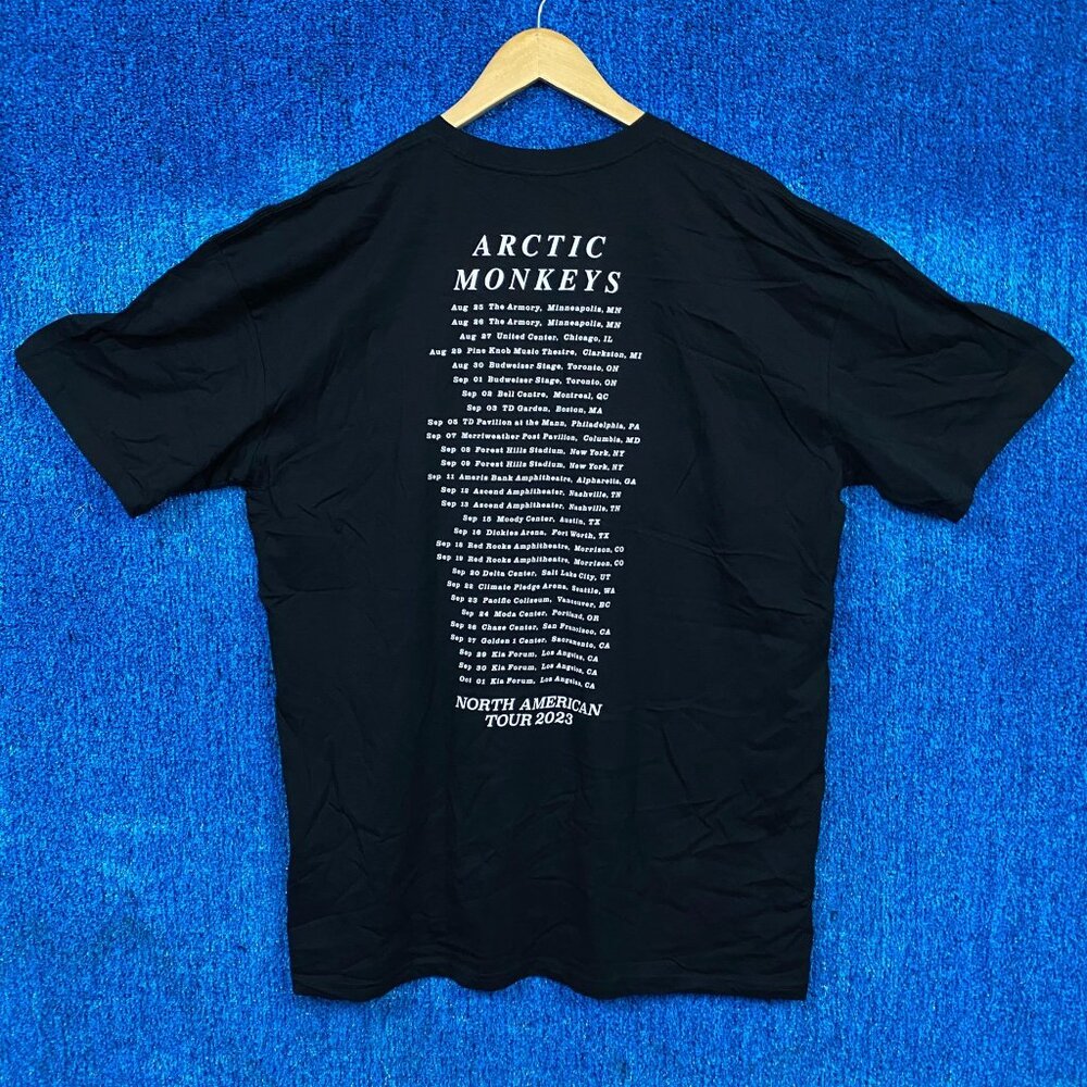 Arctic Monkeys 2023 North American Tour Geometric Tee Xxl View 3
